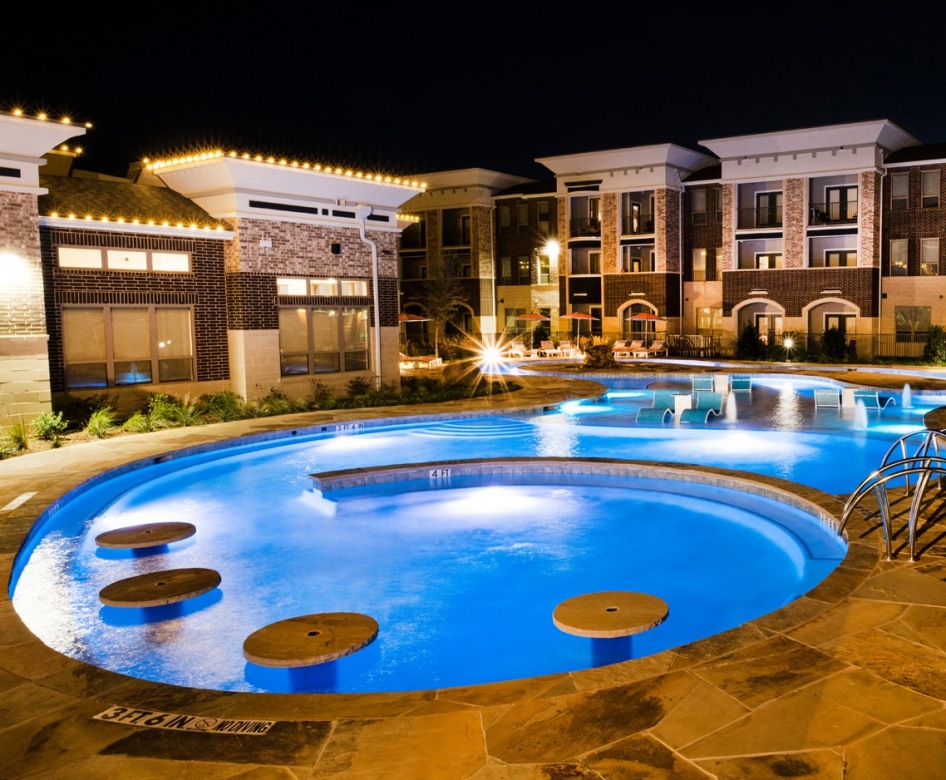 pool with in-water seating and nearness to property