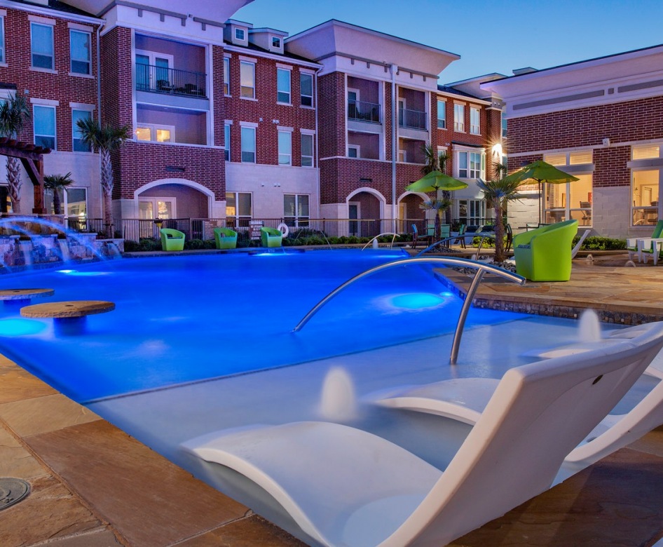 pool with in-water seating and nearness to property